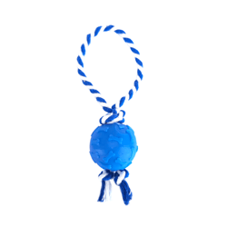 Brinquedo Bola Snacks Com Corda - 1 Unidade Para Cachorros