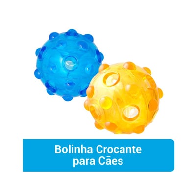 Bolinha Crocante Petz - Cores Sortidas - 1 Unidade