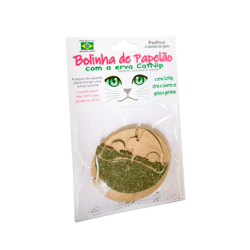 Bolinha De Papelão Petpira Único - 1 Unidade