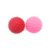 Bolinha Mini Travinha Animania Vermelho E Rosa - 2 Unidades