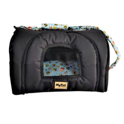 Bolsa Cachorro Transporte Pet Premium My Pet Preta