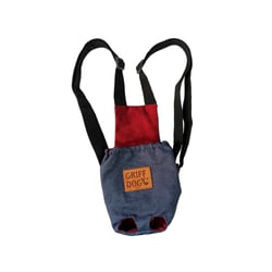Bolsa Canguru Griff Dog Para Cães E Gatos Vermelha - 1 Unidade - Tamanho 0