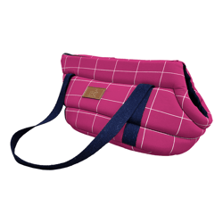 Bolsa De Transporte Aberta Fábrica Pet Exclusive Vinho Para Cães E Gatos - 1 Unidade - Tamanho M