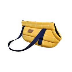 Bolsa De Transporte Fábrica Pet Exclusive Amarela Para Cães E Gatos - 1 Unidade