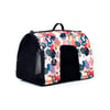 Bolsa De Transporte I Love Pet Floral Baunilha Para Cães E Gatos