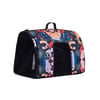 Bolsa De Transporte I Love Pet Floral Marinho Para Cães E Gatos - 1 Unidade - Tamanho P