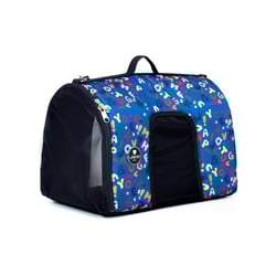 Bolsa De Transporte I Love Pet Letras Marinho Para Cães E Gatos - 1 Unidade