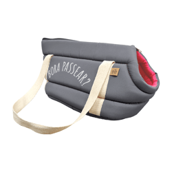 Bolsa De Transporte Neon Rosa Para Cães E Gatos - 1 Unidade