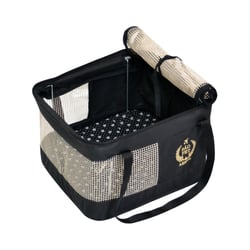 Bolsa De Transporte São Pet Aerial Lt Para Cães E Gatos - Preta