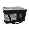 Bolsa De Transporte São Pet Aerial Preta Para Cães E Gatos - 43X32X24Cm