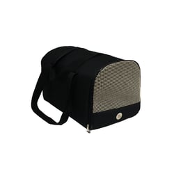Bolsa De Transporte São Pet Mila Preta Para Cães E Gatos - 1 Unidade