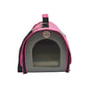 Bolsa De Transporte São Pet P-Sport Rosa Tamanho G Para Cães E Gatos
