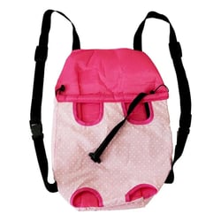 Bolsa Frontal São Pet Kangoo N°2 Rosa Para Cães E Gatos