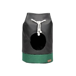 Bolsa Para Gatos Mabuu Pet Preto E Verde