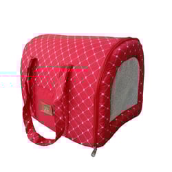 Bolsa Transporte Fechado Cães E Gatos Fabrica Pet Coroa Vermelha