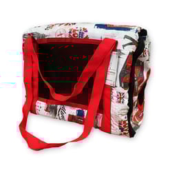 Bolsa Transporte Luxo Maxximo Pet Londres Vermelho - 1 Unidade