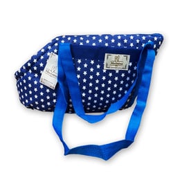 Bolsa Transporte Maxximo Pet Azul Estrelas M - 1 Unidade