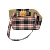 Bolsa Transporte Pickorruchos Xadrez Para Cães - Cores Sortidas - Tamanho M