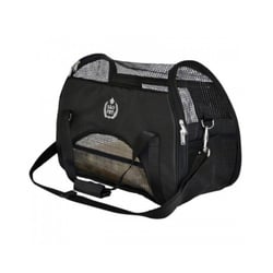 Bolsa Transporte São Pet Atenas Nylon N2 Preta Para Cachorros