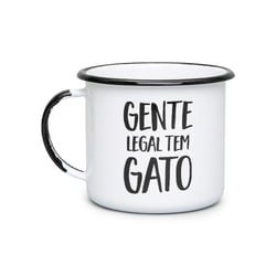 Brinde Caneca Gente Legal Tem Gato 370Ml