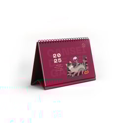 Brinde Decoração Mesa Cansei De Ser Gato Calendário 2025