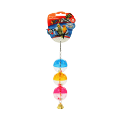 Brinquedo The Pets Br Bola Tripla Com Sino Para Cachorros - 1 Unidade