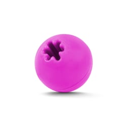 Brinquedo Adestramento Furacão Pet Bola Borracha Maciça Rosa 60Mm - 1 Unidade - Tamanho 6