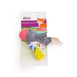 Brinquedo Akio Blocky Meow Furrry Mouse Para Gatos - 1 Unidade