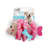 Brinquedo All For Paws Buddy Crinkly Lelesea Para Cães - Rosa