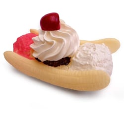 Brinquedo American Pets Banana Split Para Cães - 1 Unidade