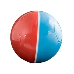Brinquedo Amicus Crazy Ball Vermelho E Azul - 1 Unidade - Tamanho M
