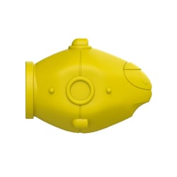 Brinquedo Amicus Fun Toys Fundo Do Mar Submarino Amarelo Para Cães - Tamanho M