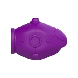 Brinquedo Amicus Fun Toys Fundo Do Mar Submarino Roxo Para Cães - Tamanho M