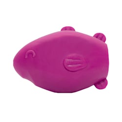 Brinquedo Amicus Fun Toys Peixe Roxo Para Cães - 1 Unidade - Tamanho P