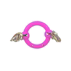 Brinquedo Anel Com Corda Furacão Pet Para Cães - 1 Unidade