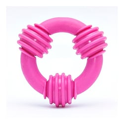 Brinquedo Anel Maciço Rosa Still Pet Para Cães - 1 Unidade