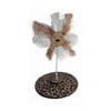 Brinquedo Arranhador Hello Pet Leão Com Penas Para Gatos