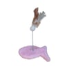Brinquedo Arranhador Hello Pet Peixe Pelúcia Para Gatos