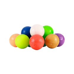 Brinquedo Art Injet Bola De Borracha Injetada Lisa Para Cães - Cores Sortidas - 5,5 Centímetros