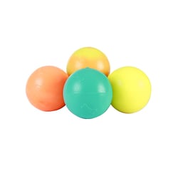 Brinquedo Art Injet Bola De Borracha Para Cães - Maciça Lisa - Cores Sortidas - 1 Unidade - 6,5 Centímetros