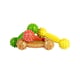 Brinquedo Art Injet Halteres Anti-Tártaro Com Cravos Para Cães - Cores Sortidas - Tamanho M - Tamanho M