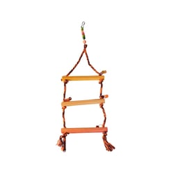 Brinquedo Balanço Escada Happy Bird Para Pássaros - 1 Unidade