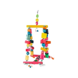 Brinquedo Balanço Happy Bird Para Pássaros - 1 Unidade