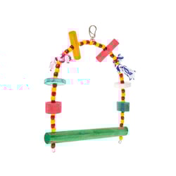Brinquedo Balanço Kakatoo Para Pássaros - Cores Sortidas - Tamanho M