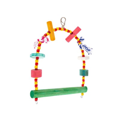 Brinquedo Balanço Kakatoo Para Pássaros - Cores Sortidas - Tamanho M