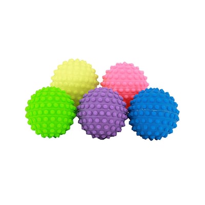 Brinquedo Bola Cravo Líder Pet Para Cães - Cores Sortidas - 1 Unidade - Tamanho P