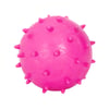 Brinquedo Bola De Borracha Maciça Rosa Para Cães Furacão Pet - 1 Unidade - Tamanho P