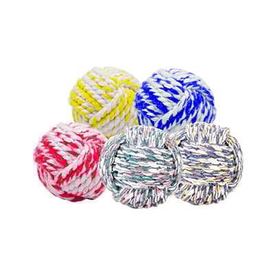 Brinquedo Bola De Corda Para Cães Lcm - Cores Sortidas