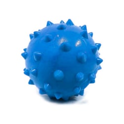 Brinquedo Bola Dogão Com Cravo Azul Para Cães - 1 Unidade