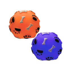 Brinquedo Bola Pata Osso Rosa Para Cães Lcm - 1 Unidade